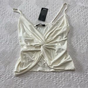 21 Saints Knotted Front Tank (M)